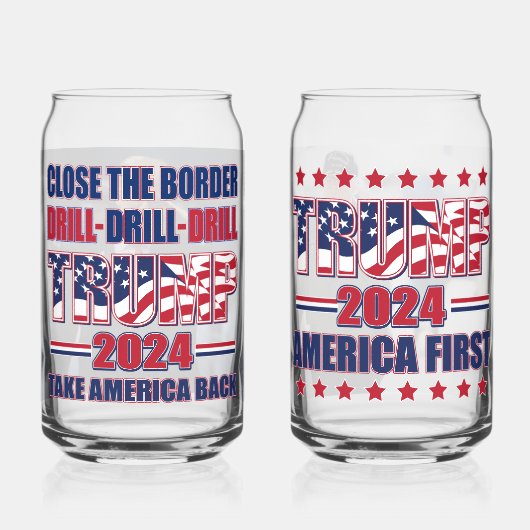 Trump 2024 dosenglas (Vorderseite)