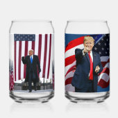 Trump 2024 dosenglas (Rückseite)