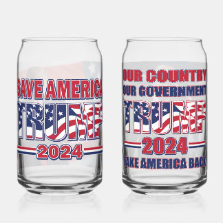 Trump 2024 dosenglas