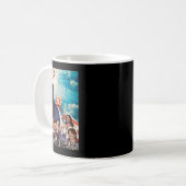 Trump 2024 Dream Team Kaffeetasse (Vorderseite Links)
