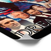 Trump 2024 Dream Team Poster (Ecke)