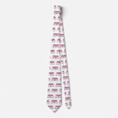 Trump 2024 Drill Baby Drill Neck Tie Krawatte (Vorderseite)