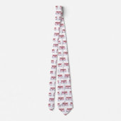 Trump 2024 Drill Baby Drill Neck Tie Krawatte (Rückseite)