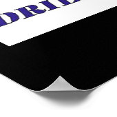 TRUMP 2024 Drill Baby Drill Poster (Ecke)