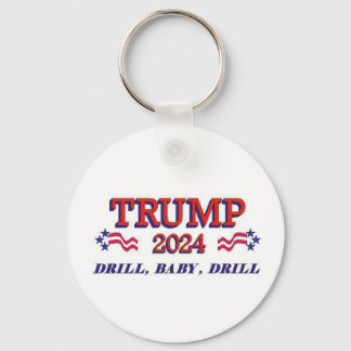 Trump 2024 Drill Baby Drill Schlüsselanhänger