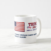 Trump 2024 Drill Baby Drill Tasse (VorderseiteRechts)