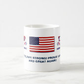 Trump 2024 Drill Baby Drill Tasse (Mittel)