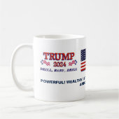 Trump 2024 Drill Baby Drill Tasse (Links)