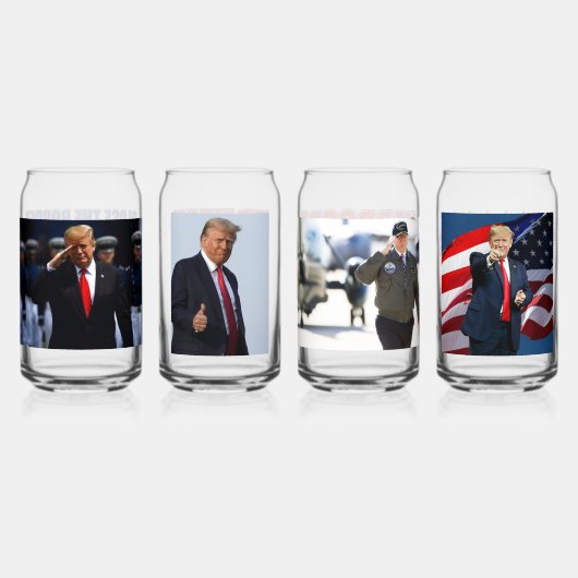Trump 2024: Drill Drill Drill Nah die Grenze Dosenglas (Hinten)