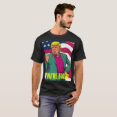 TRUMP 2024 DU BIST GESCHLAGEN T-Shirt (Vorne ganz)