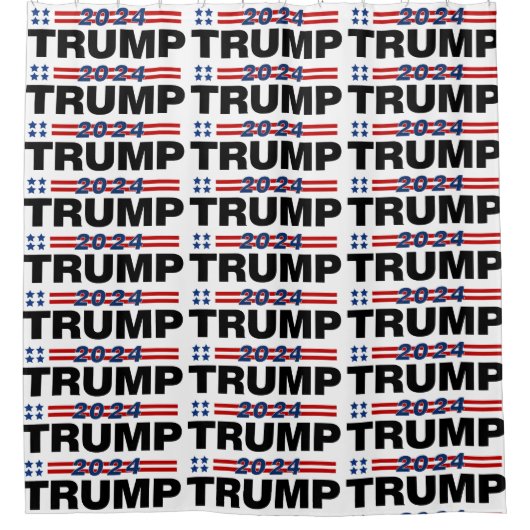 Trump 2024 duschvorhang (Vorderseite)