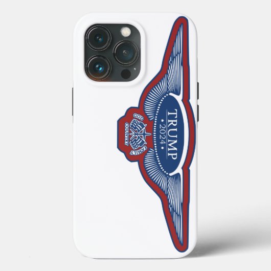 TRUMP 2024 EAGLE WINGS Case-Mate iPhone FALL Hülle (Rückseite)