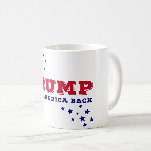 TRUMP 2024 Edition Kaffeetasse (VorderseiteRechts)