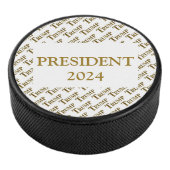 TRUMP 2024 EISHOCKEY PUCK (3/4)