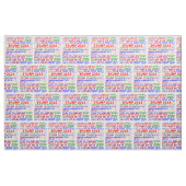 Trump 2024 farbenfroh stoff (Fat Quarter (45,7 x 55,9 cm))