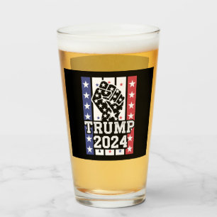 Trump 2024 Faust Outlaw Hillbilly J.D.Vance 2024 Glas