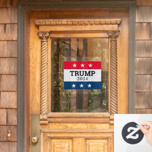 Trump 2024 fensteraufkleber (Haustür)