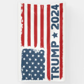 Trump 2024 Flag Amerika Banner (Vertikal)