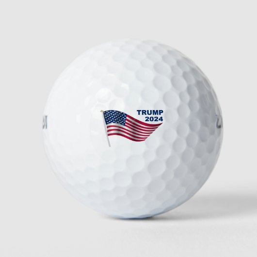 TRUMP 2024 FLAG GOLFBALL (Vorderseite)