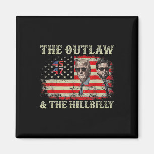 Trump 2024 Flaggengesetz Hillbilly J.d.vance 2024  Magnet