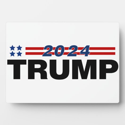 Trump 2024 fotoplatte (Vorderseite)