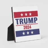 Trump 2024 fotoplatte (Vorderseite)