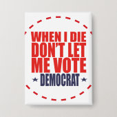 Trump 2024 Funny Gag Geschenk Button (Vorderseite)