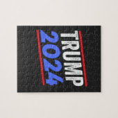 Trump 2024 für die Wahl von Präsident Donald Jr. M Puzzle (Horizontal)