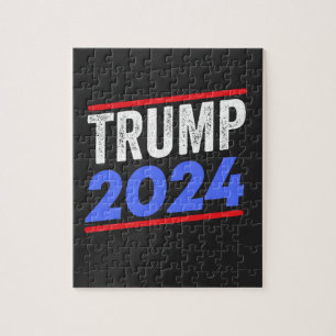 Trump 2024 für die Wahl von Präsident Donald Jr. M Puzzle