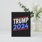 Trump 2024 für die Wahl von Präsident Donald Jr. M Save The Date (Stehend Vorderseite)
