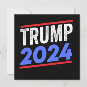 Trump 2024 für die Wahl von Präsident Donald Jr. M Save The Date