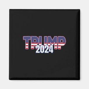 Trump 2024 für Präsident konservative Republikaner Magnet