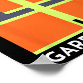 Trump 2024 Garbage Man Funny Garbage Patriots Supp Poster (Ecke)