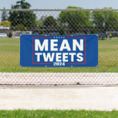 Trump 2024 Gemein Tweete Wahlen Banner (Insitu)