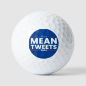 Trump 2024 Gemein Tweete Wahlen Golfball (Vorderseite)