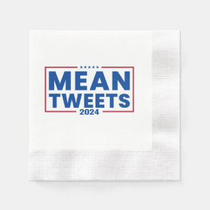 Trump 2024 Gemein Tweete Wahlen Serviette