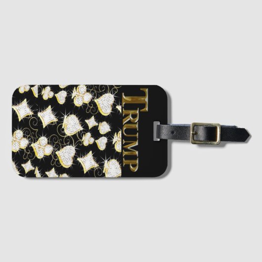 TRUMP 2024 GEPÄCKANHÄNGER (Vorderseite (Horizontal))