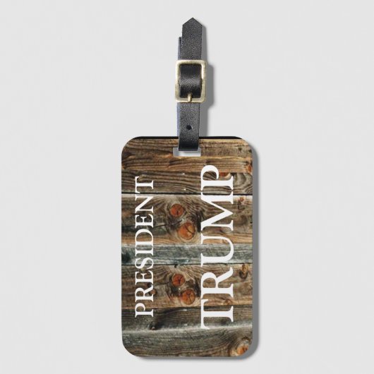 TRUMP 2024 GEPÄCKANHÄNGER (Vorderseite Vertikal)