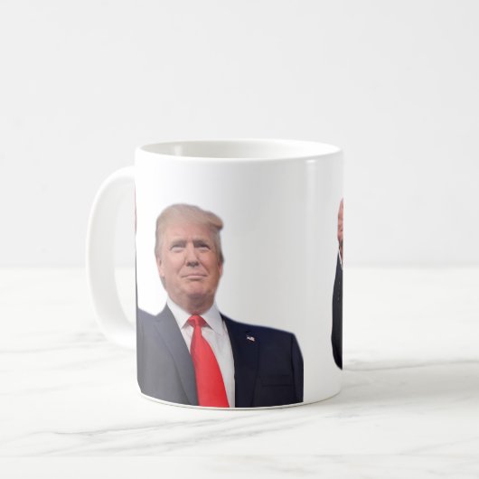 Trump 2024-Geschenk Kaffeetasse (Vorderseite Links)