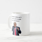 Trump 2024-Geschenk Kaffeetasse (Vorderseite Links)
