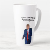 Trump 2024-Geschenk Milchtasse (Rechte Ecke)