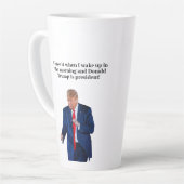 Trump 2024-Geschenk Milchtasse (Linke Ecke)