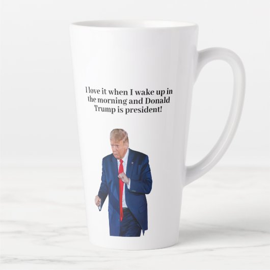 Trump 2024-Geschenk Milchtasse (Rechts)