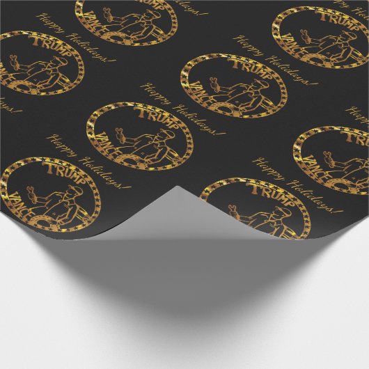 TRUMP 2024 GESCHENKPAPIER (Ecke)