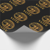 TRUMP 2024 GESCHENKPAPIER (Ecke)