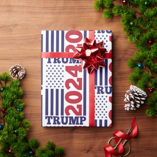 Trump 2024 geschenkpapier (Feiertagsgeschenk)