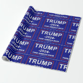 TRUMP 2024 GESCHENKPAPIER (Ungerollt)