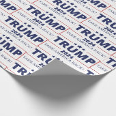 Trump 2024 geschenkpapier (Ecke)