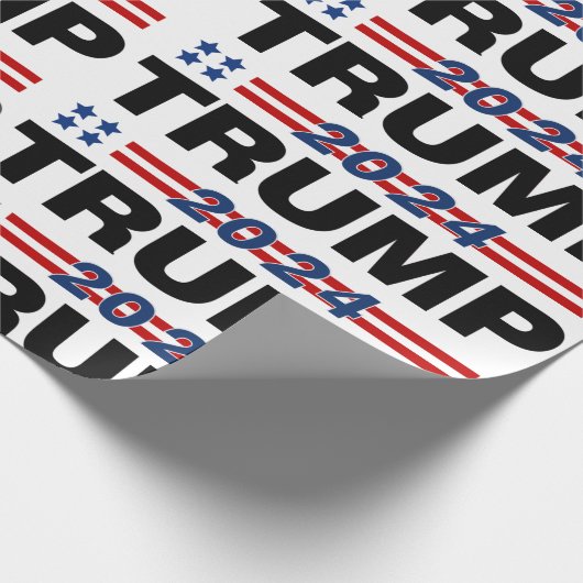 Trump 2024 geschenkpapier (Ecke)