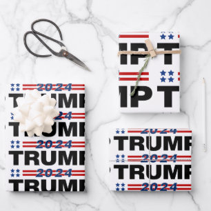 Trump 2024 geschenkpapier set